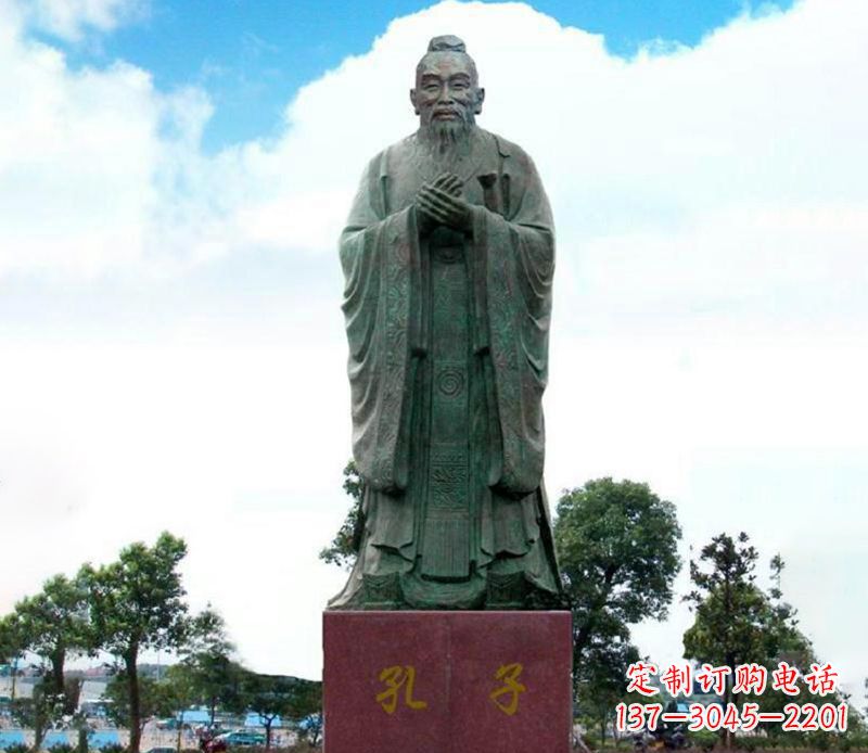 泸州领雕塑:孔子雕塑尊崇传承