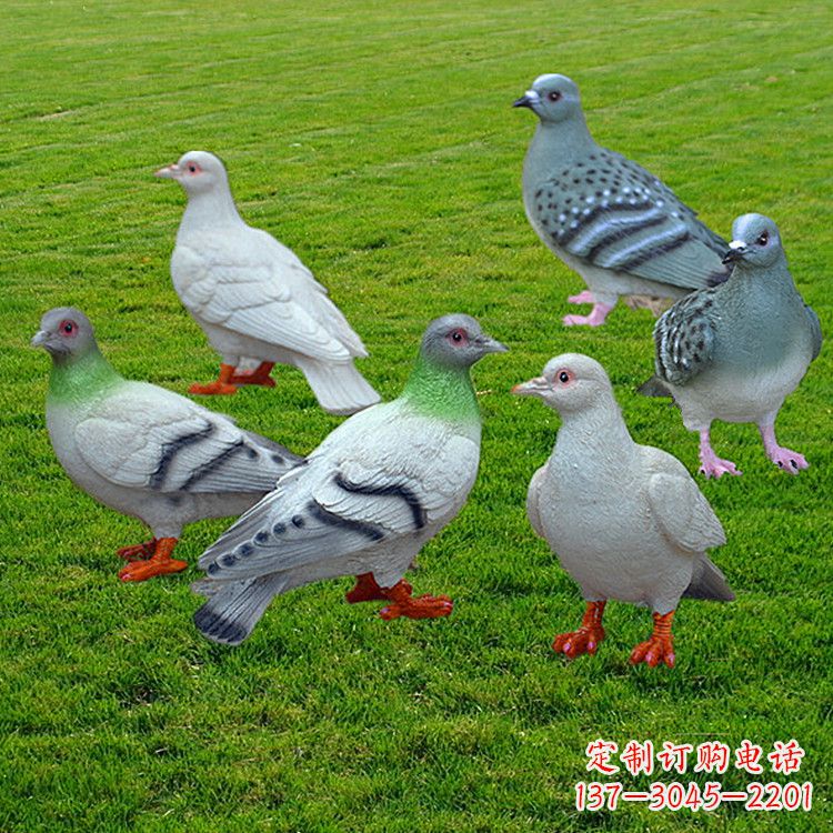 泸州兰州和平鸽雕塑