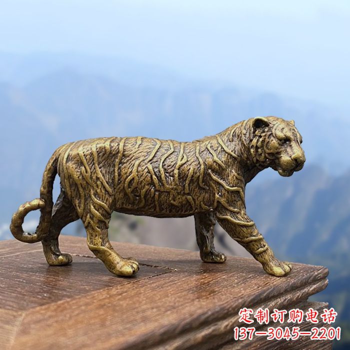 泸州老虎铜雕动物雕塑