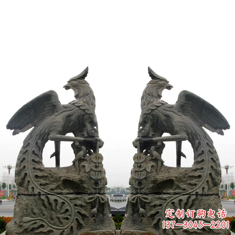 泸州中领雕塑凤凰雕塑,神秘的艺术品