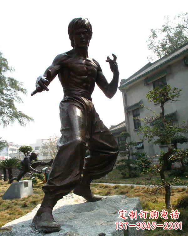 泸州专业定制李小龙铜雕