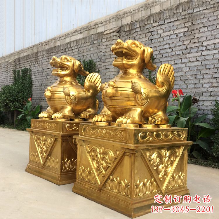 泸州高品质貔貅雕塑,精致外观点缀家居