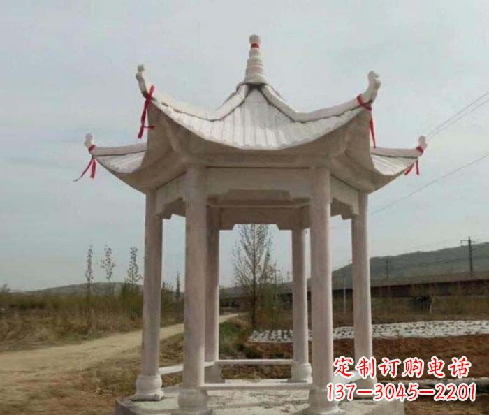 泸州凉亭雕塑定制--领雕塑