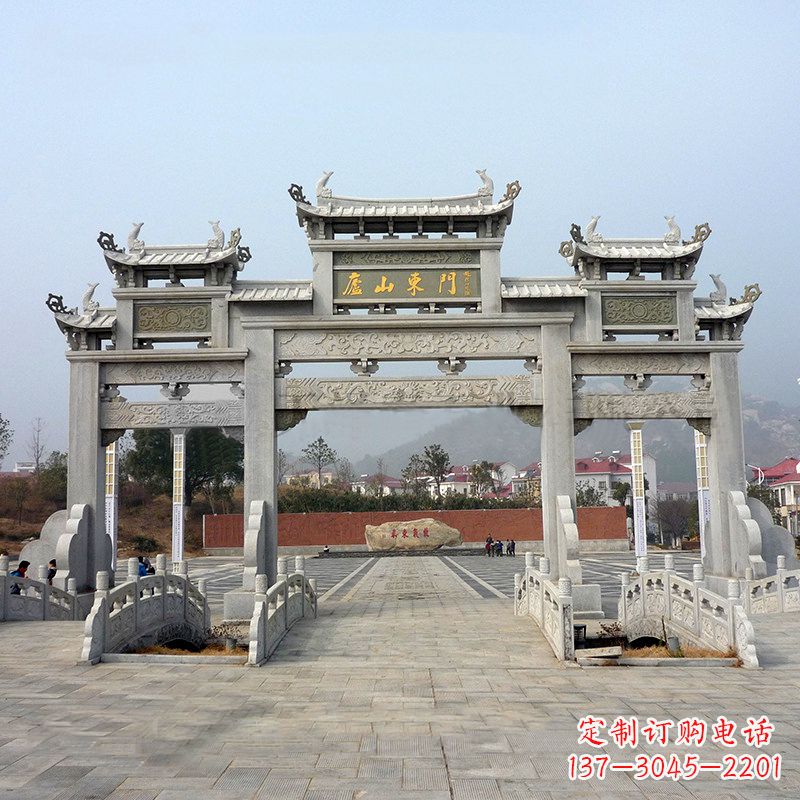 泸州庐山大门石牌坊雕塑特色产品介绍
