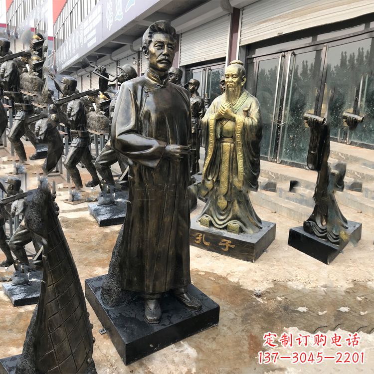 泸州打造经典鲁迅雕塑,传承文化精神