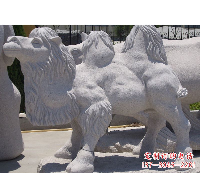 泸州艺术珍品—骆驼石雕