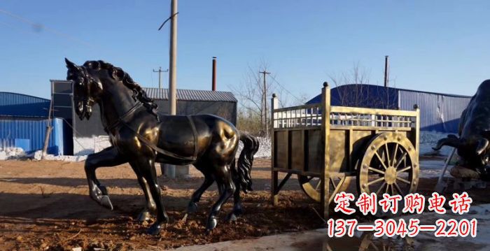 泸州华丽复古，名车贵族，精美马车雕塑