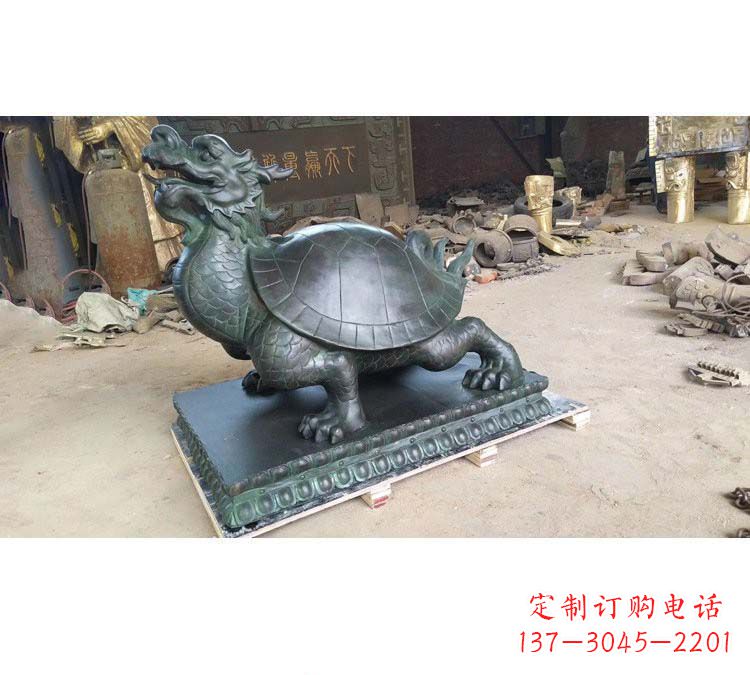 泸州青铜古风龙雕塑,精致外形美轮美奂