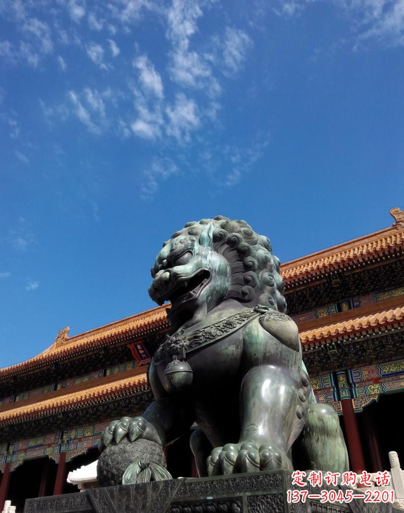 泸州铜雕狮子,传承古典文化