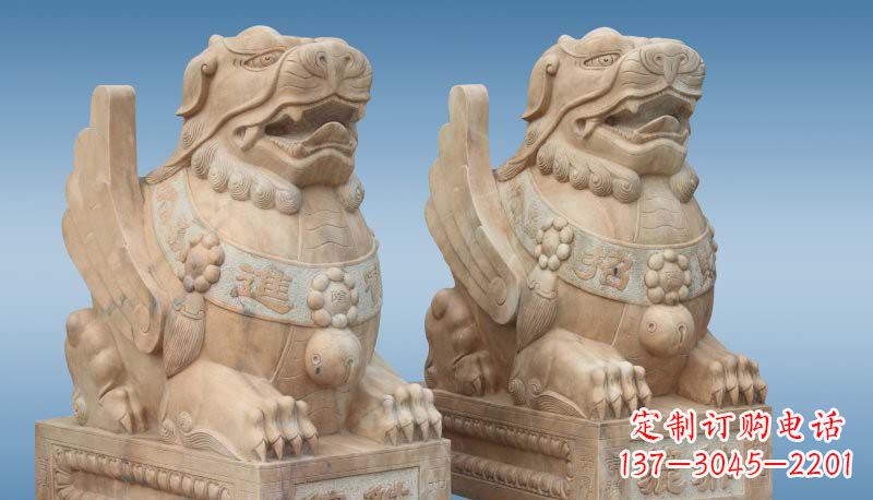 泸州中领雕塑:传承古老传统,精心雕琢貔貅石雕