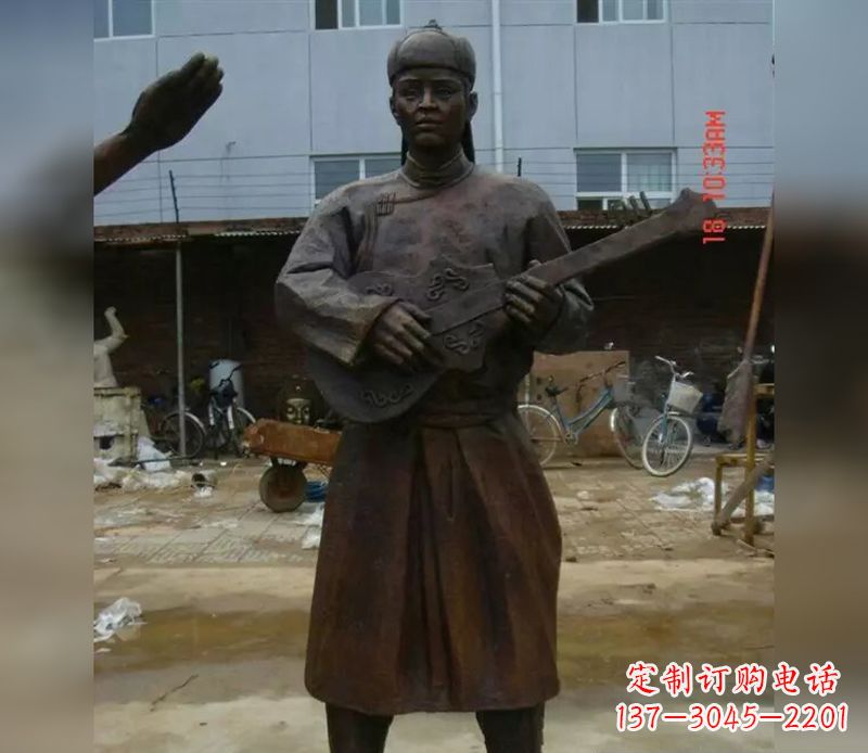 泸州传承蒙古族传统,让男人雕塑回到公园