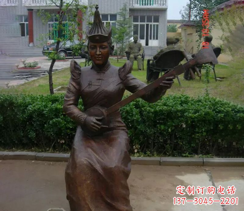 泸州中领雕塑:激发女性精神魅力的铜雕塑