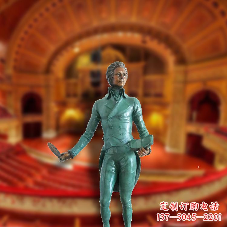 泸州立体雕刻莫扎特,享受难忘的音乐之旅