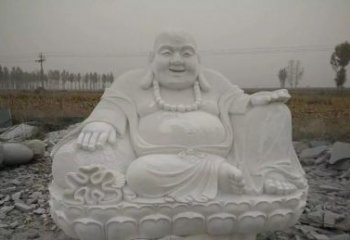 泸州质感非凡的汉白玉弥勒佛雕塑