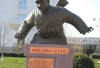 泸州精美黄继光铜雕，品质保证