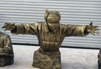 泸州黄继光铜雕是由中领雕塑定制的精致作品。中…