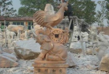 泸州精美的公鸡石雕，带您回到传统