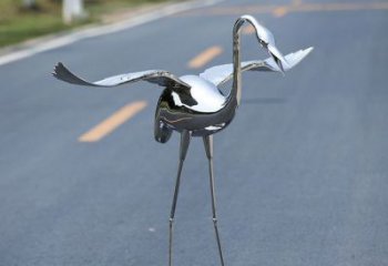 泸州中领雕塑：酒店装饰精美仙鹤雕塑