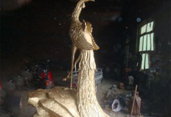 泸州精美制作的孔雀雕塑