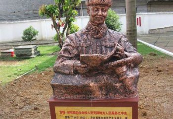 泸州中领雕塑推出尊贵的雷锋铜雕，以纪念传奇人…