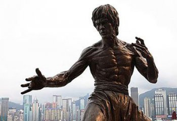 泸州李小龙铜雕，为您展现明星的精彩！
