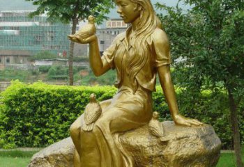 泸州答案；展现浪漫的爱情：鸽子雕塑