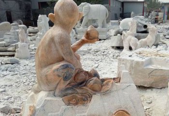 泸州精美猴子石雕，带来浓浓的节日气息