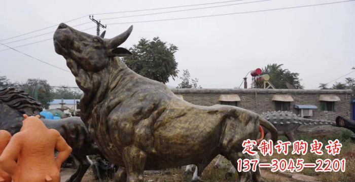泸州令人惊叹的牛铜雕塑