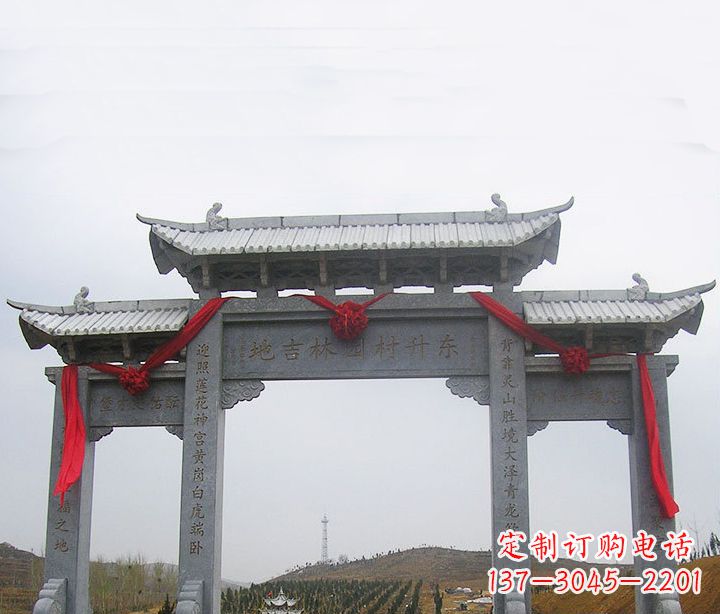 泸州温馨定制,中领雕塑牌坊石雕