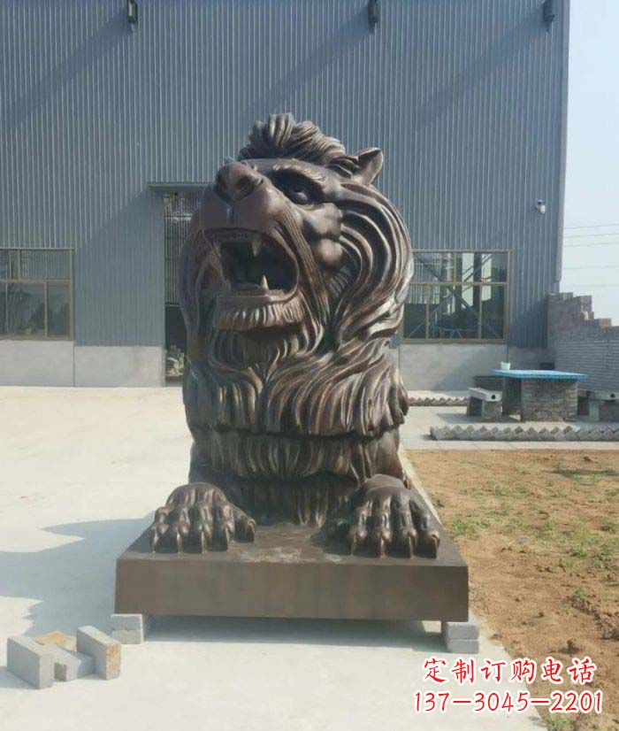 泸州精美的欧式狮子铜雕
