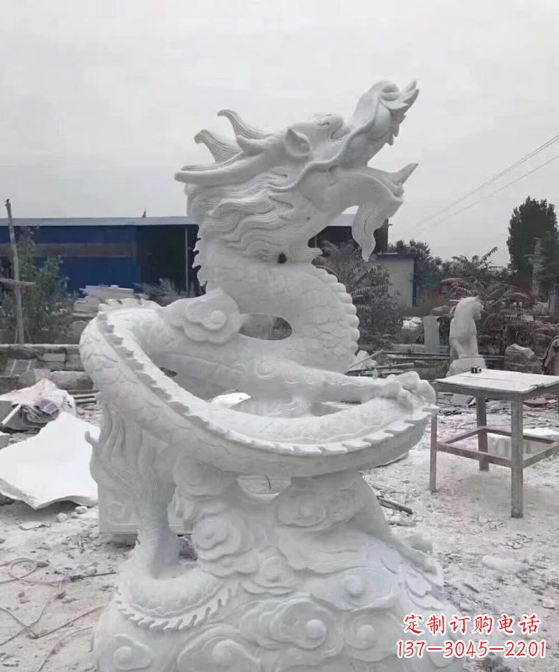 泸州特色盘龙景观石雕,品质超凡的艺术杰作