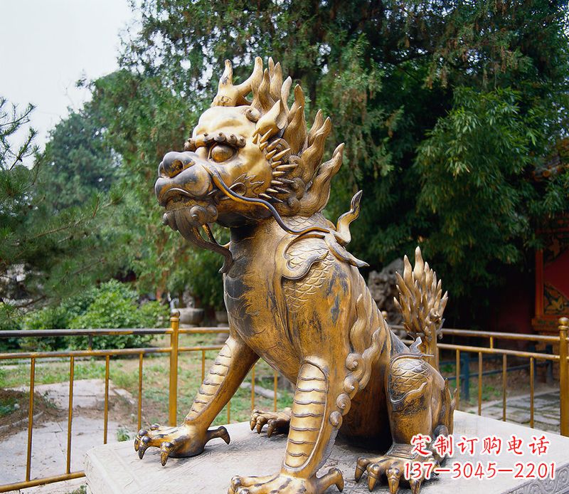 泸州精美雕刻,令人叹为观止的麒麟铸铜雕塑