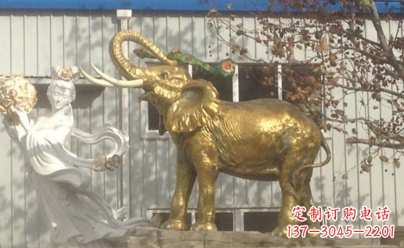 泸州铜质大象雕塑,令人惊叹的精湛工艺