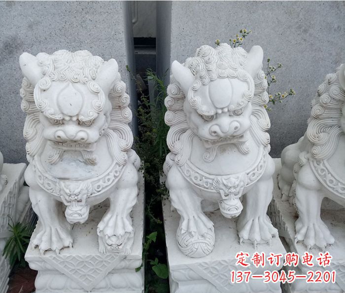 泸州中领雕塑大理石狮子雕塑