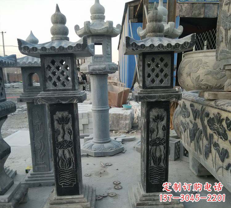 泸州青石古代照明石灯雕塑,闪耀你的家园