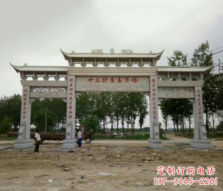 泸州精美石牌坊雕塑,令你惊艳无比