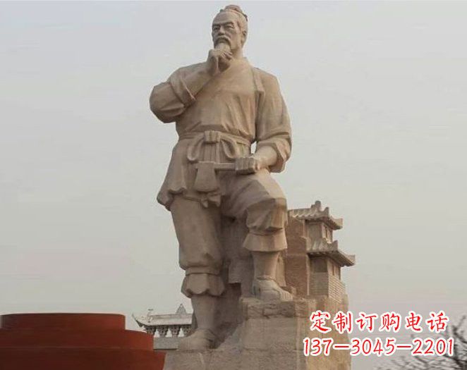 泸州重拾古代风采，中领雕塑打造高贵的鲁班雕塑