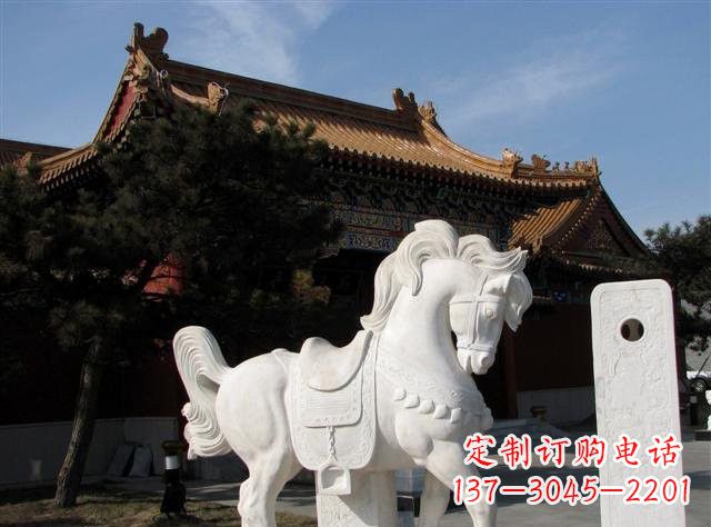 泸州石雕小马