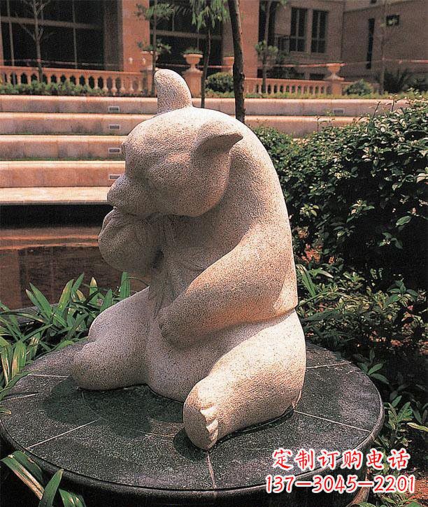 泸州石雕熊猫
