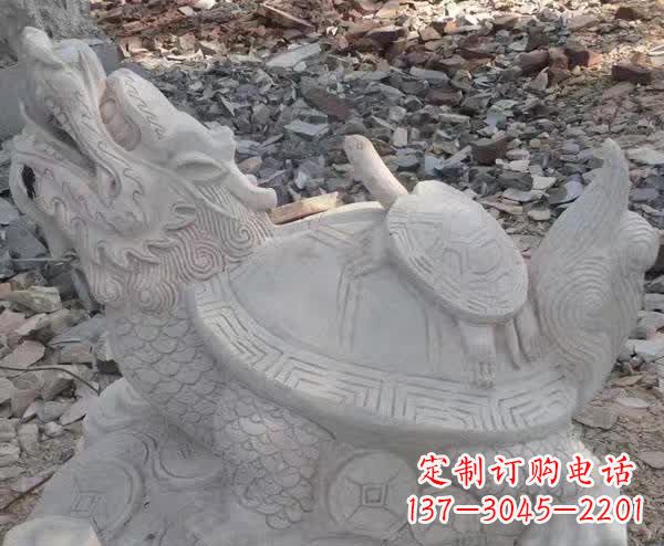 泸州石雕招财神兽龙龟