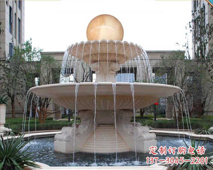 泸州石墩喷泉石雕