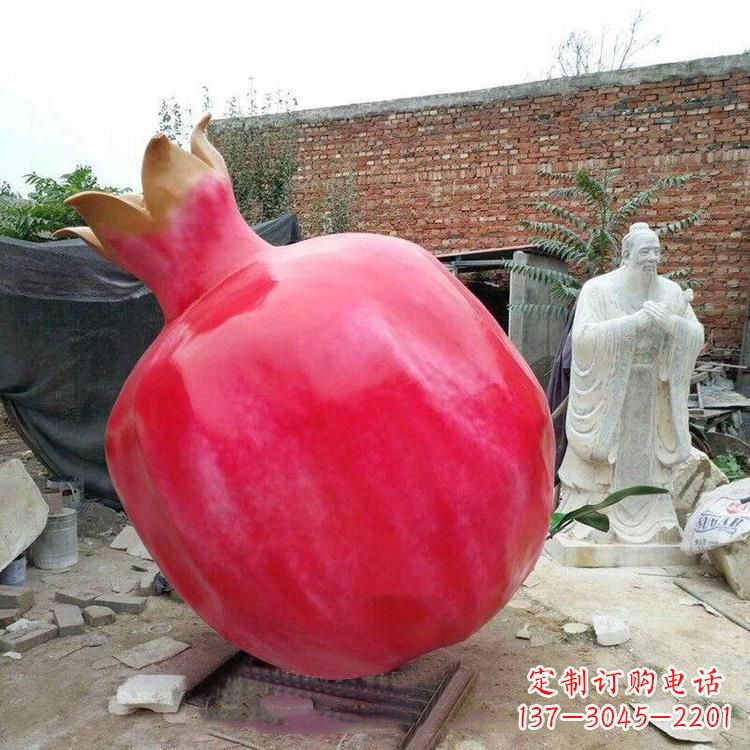 泸州石榴玻璃钢雕塑