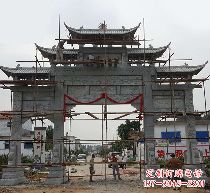 泸州石牌坊雕塑