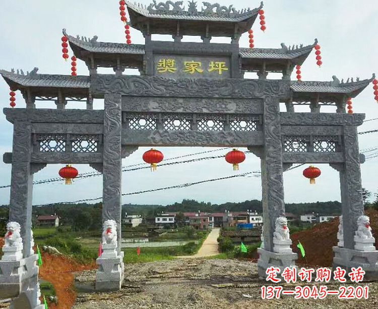 泸州石牌坊石雕