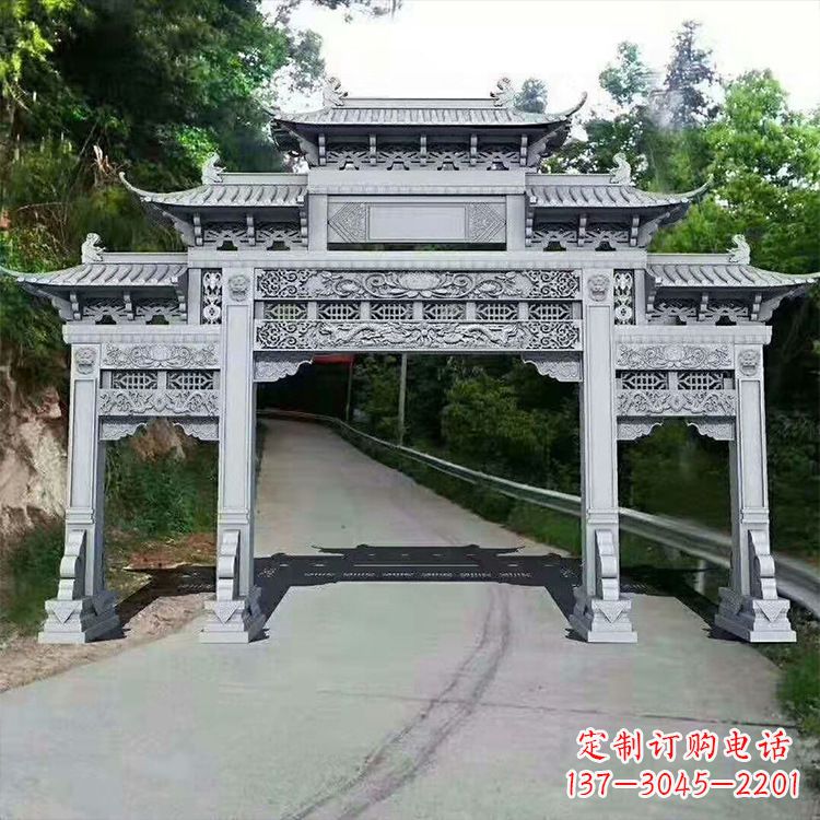 泸州石牌楼青石牌坊