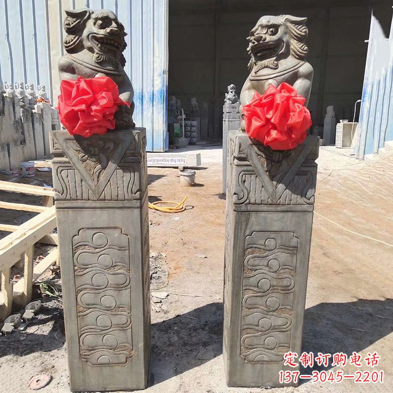泸州石狮子栓马桩
