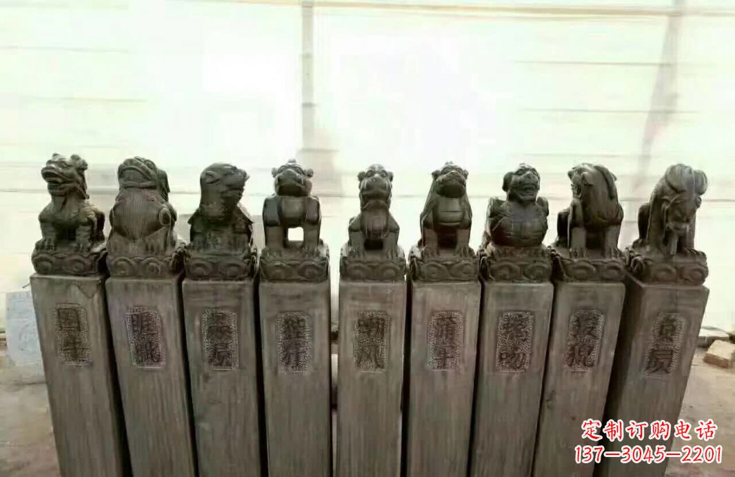 泸州栓马桩石雕