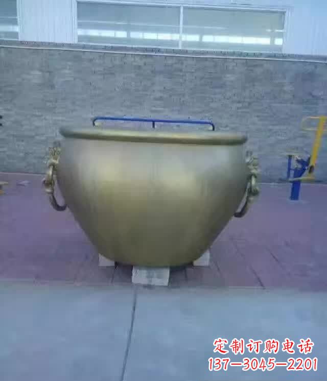 泸州水缸铜雕塑