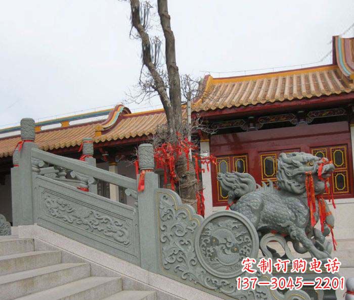 泸州寺庙景观仿古石栏板