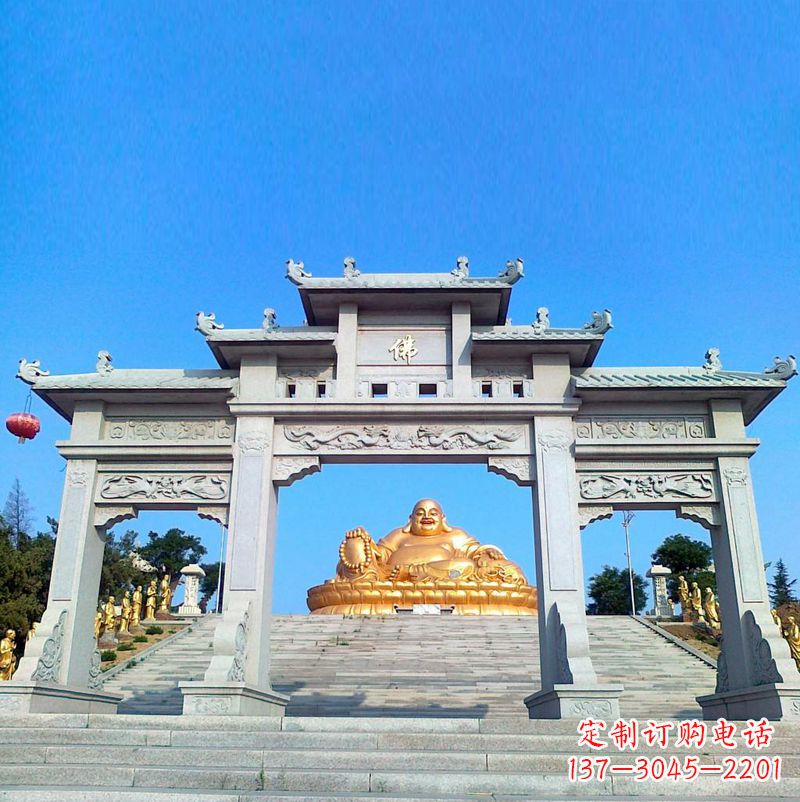 泸州寺庙石雕牌坊